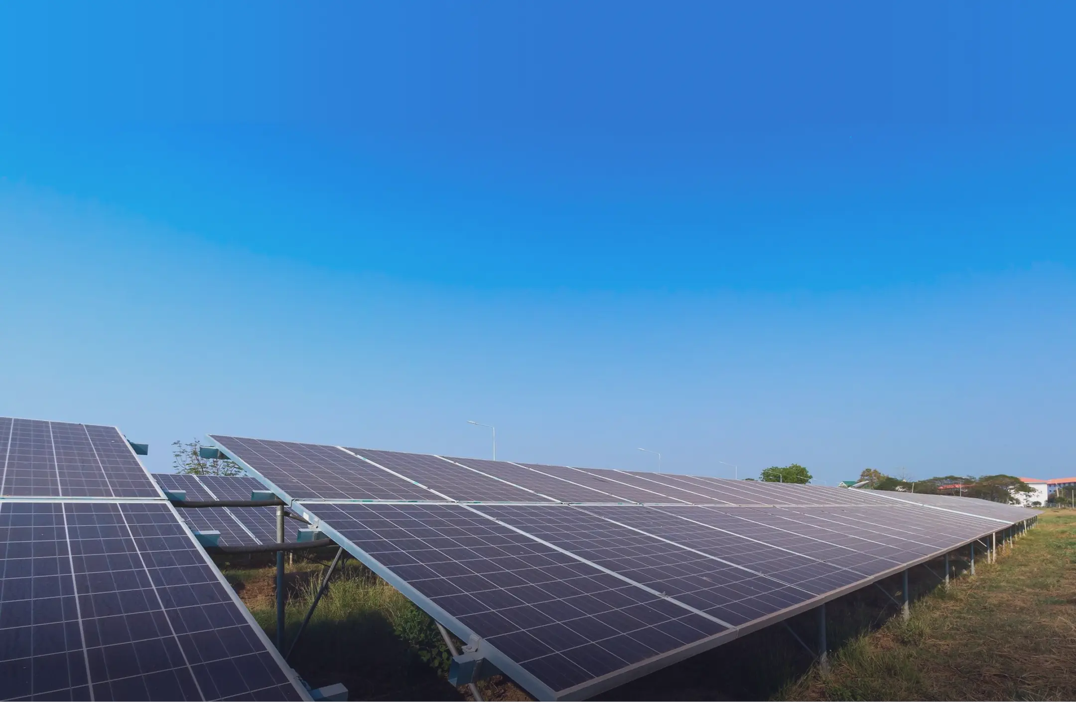 Solar panels and infrastructure in Bangladesh